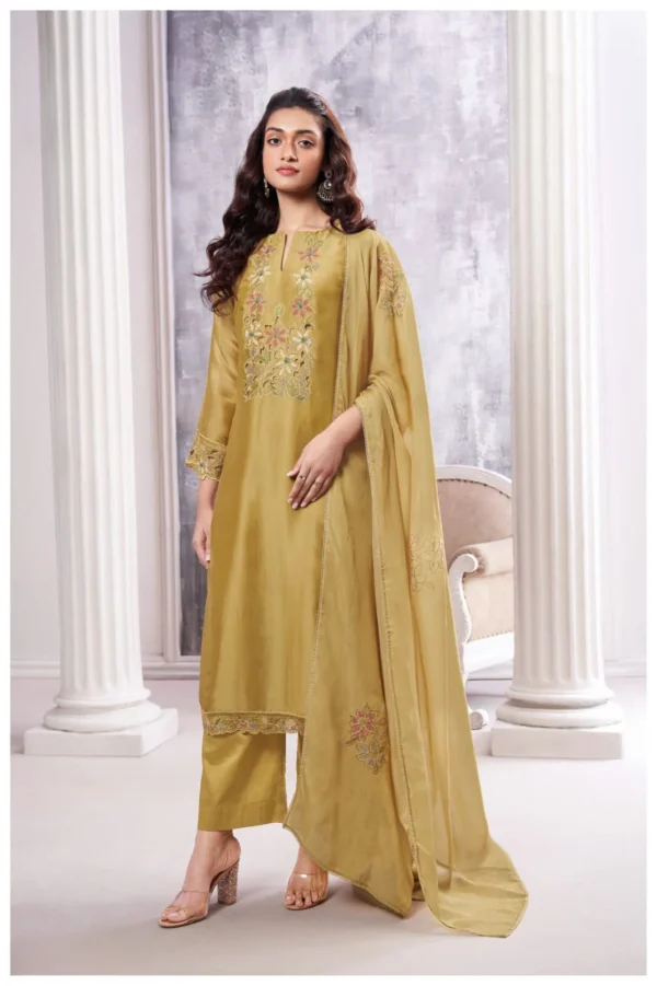 Golden Anarkali