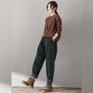 Vintage Corduroy Baggy Pants