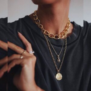 Layered Gold Necklaces