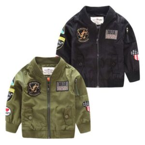 Military Style Bomber Jacket