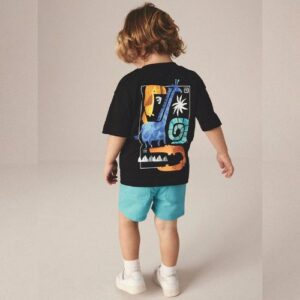 Dino World Graphic Tee Set